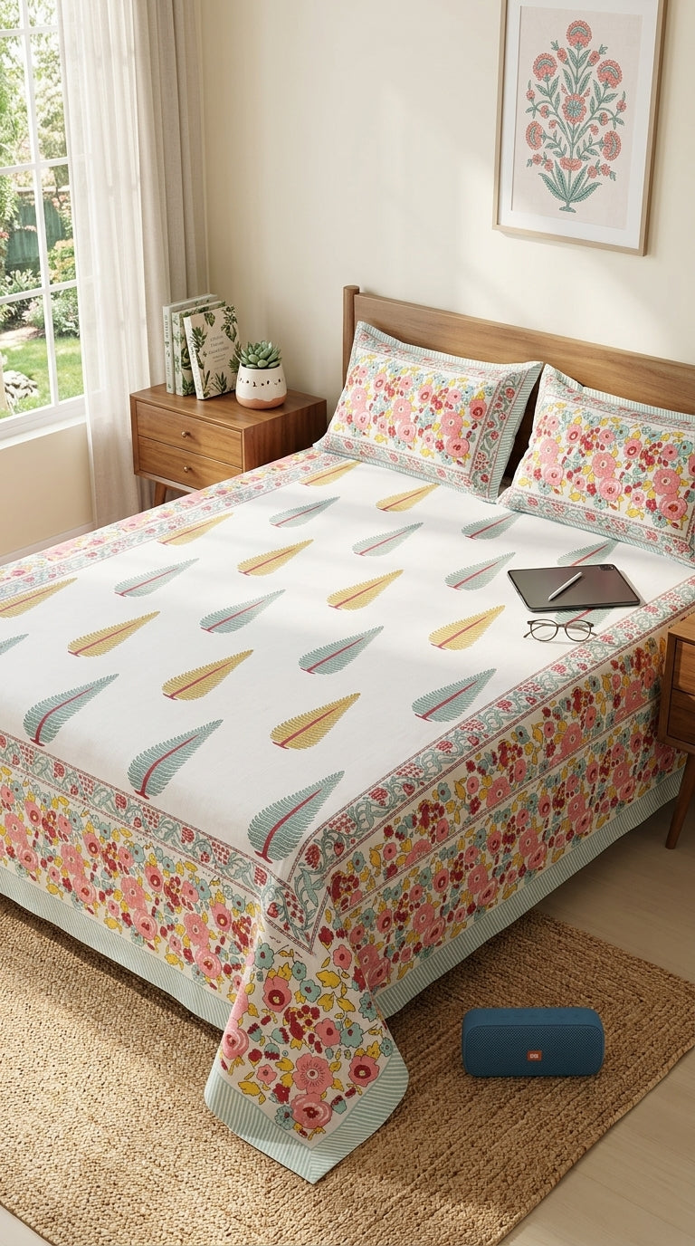 PB021-Premium 300TC Percale Bedsheet