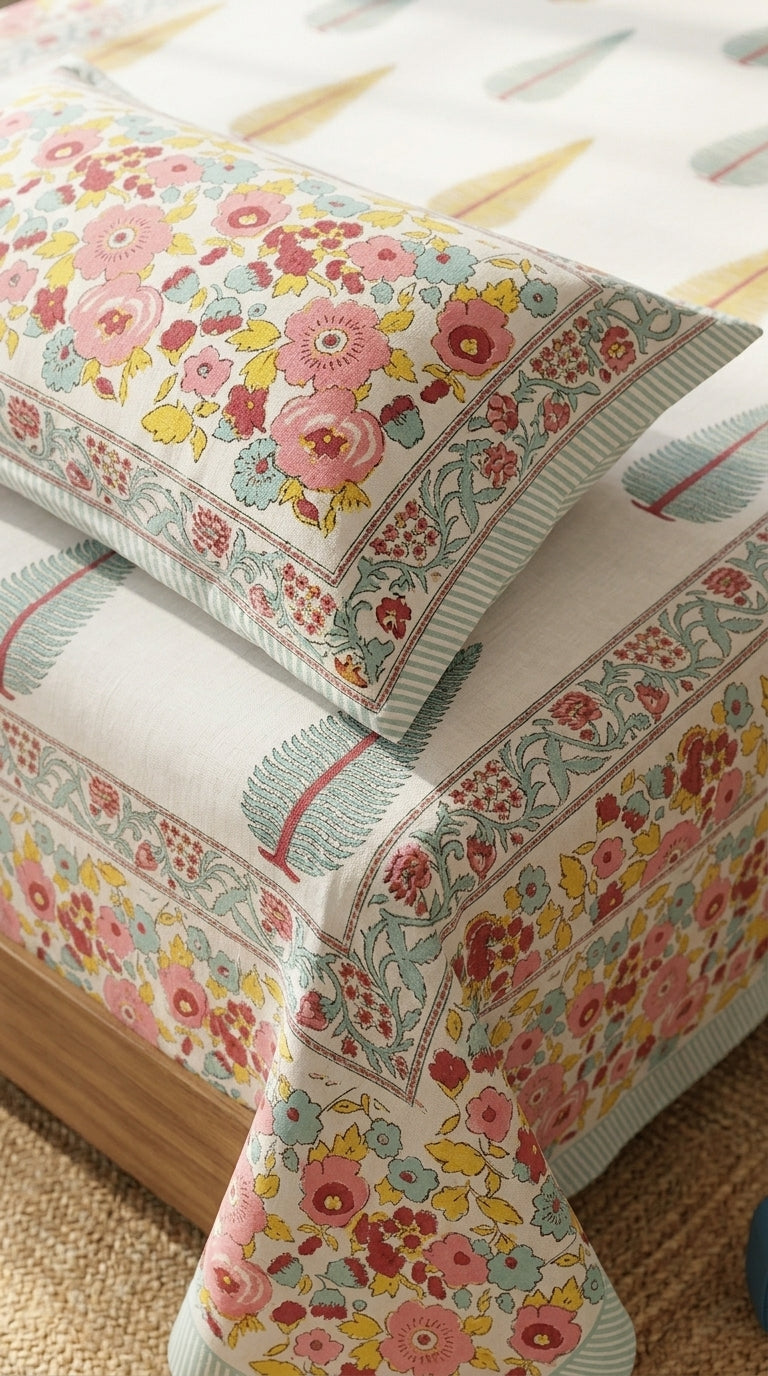 PB021-Premium 300TC Percale Bedsheet