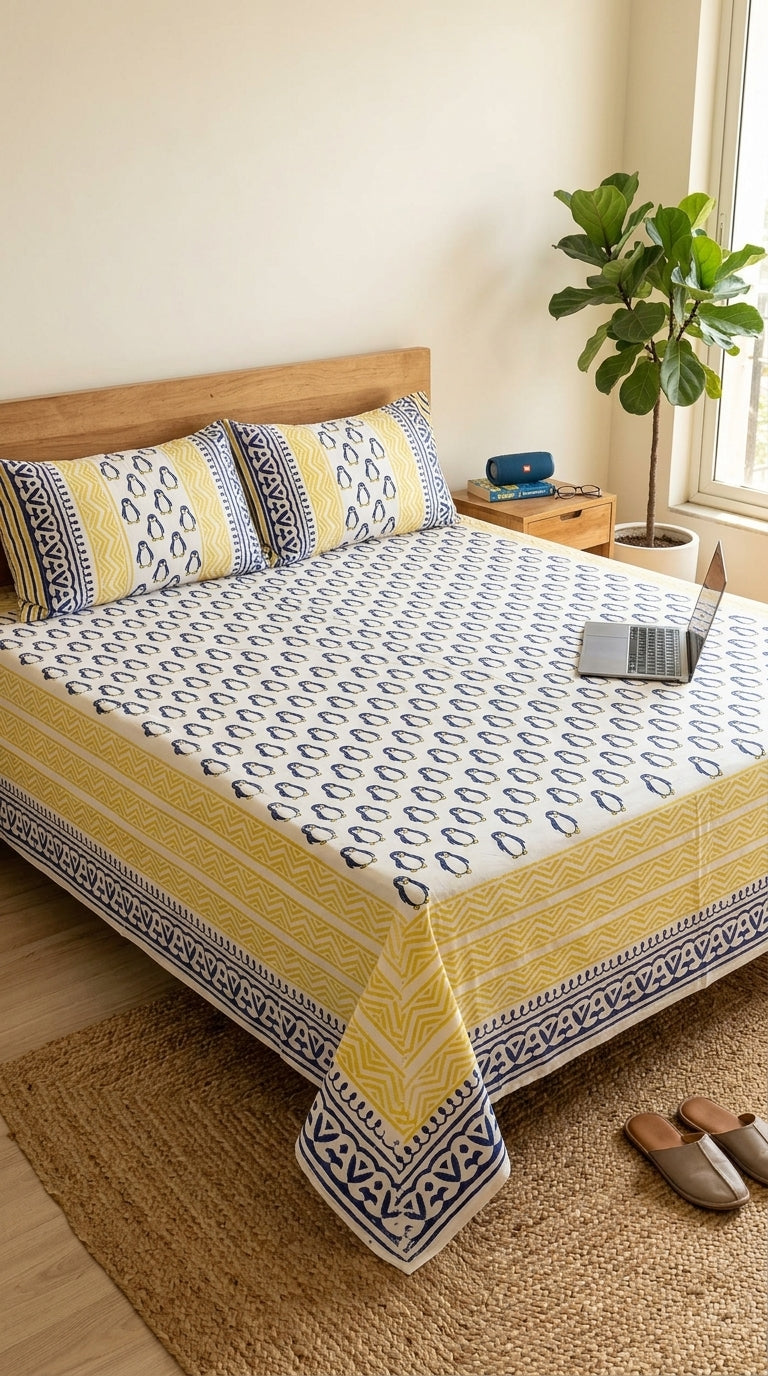 PB019-Premium 300TC Percale Bedsheet