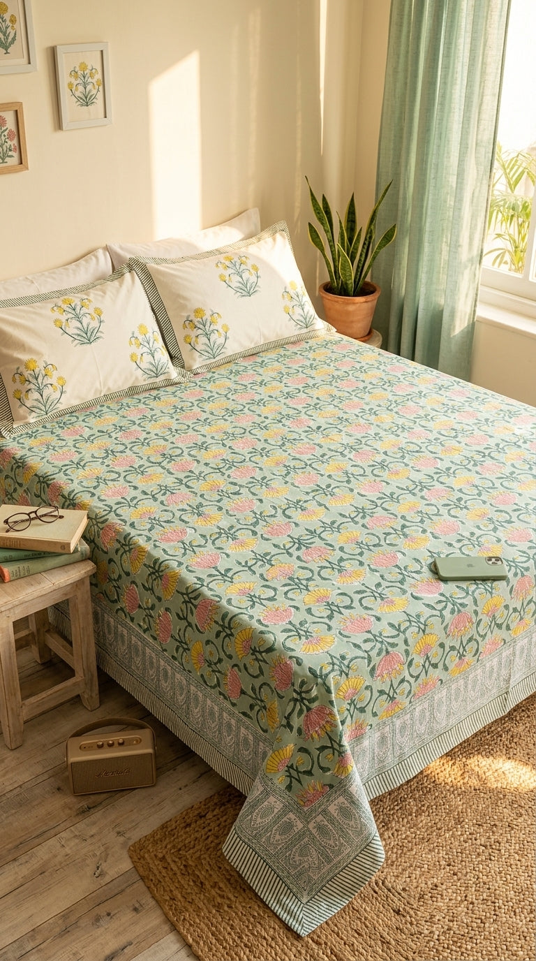 PB010-Premium 300TC Percale Bedsheet