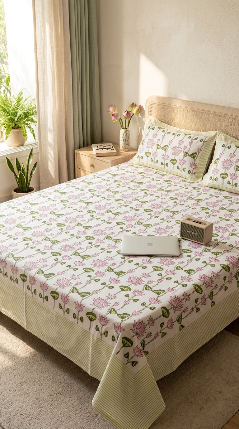 PB022- Percale Bedsheet