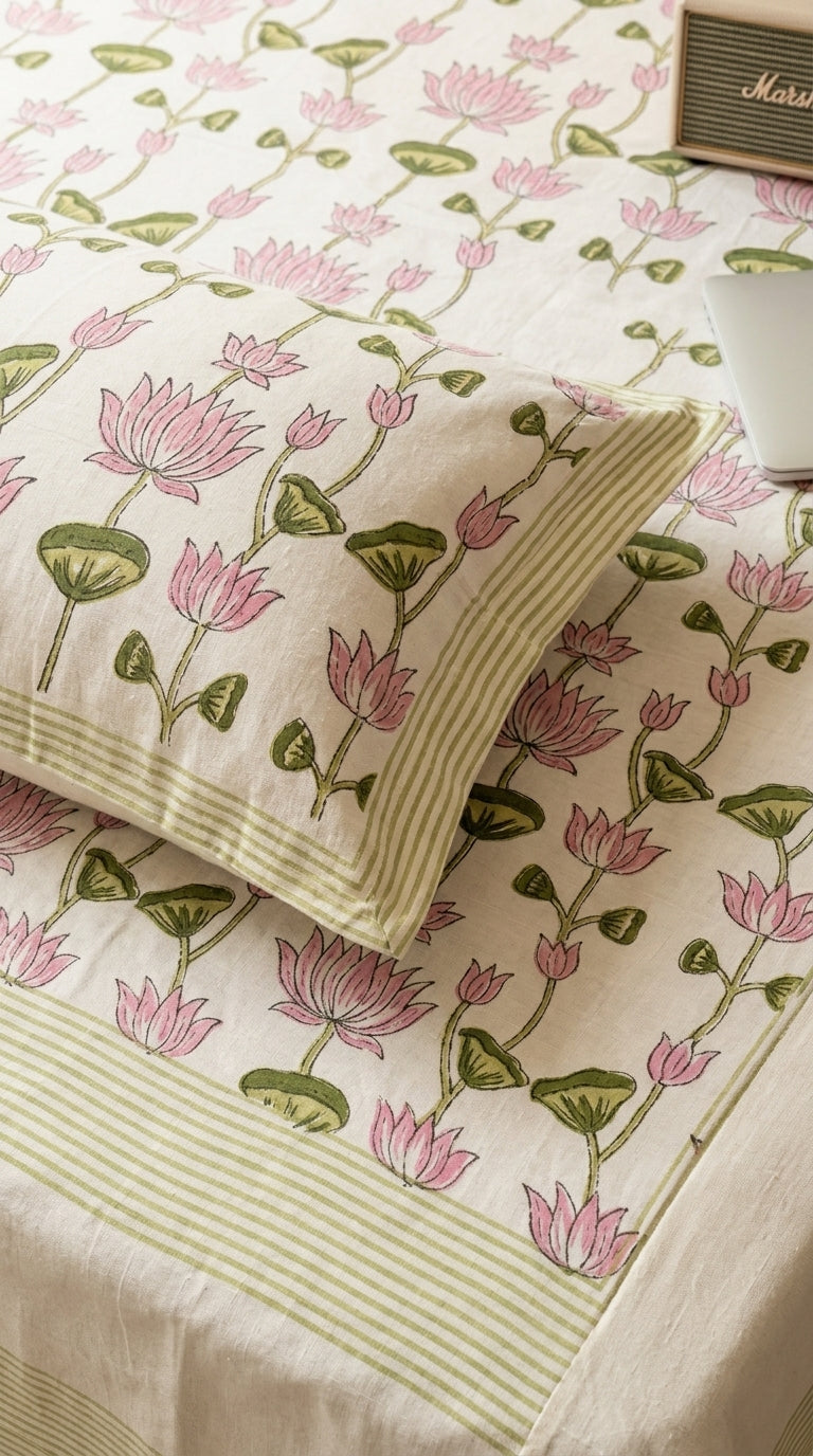 PB022- Percale Bedsheet