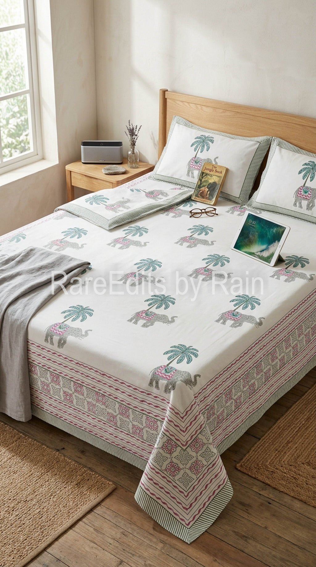 PB024-Premium 300TC Percale Bedsheet