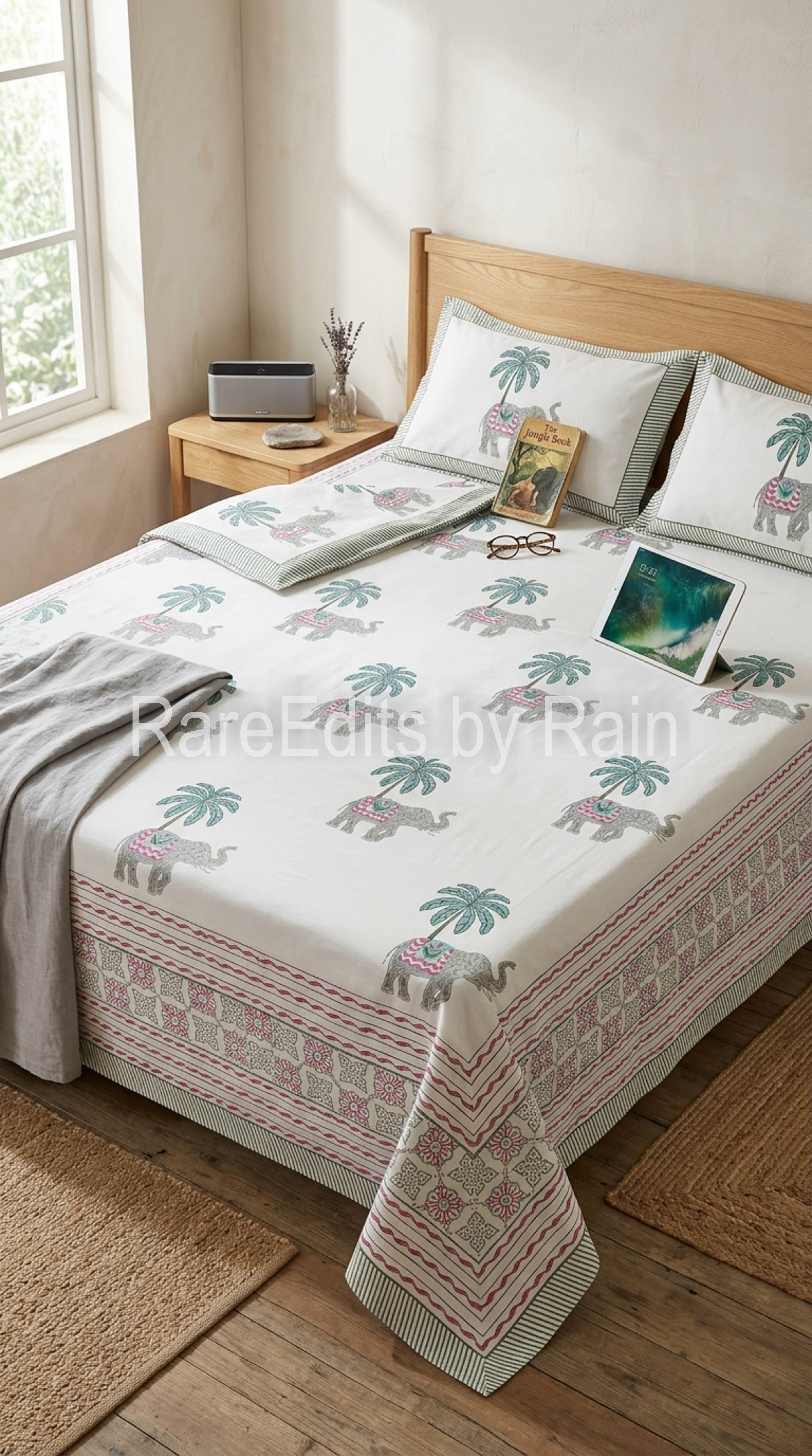 PB024-Premium 300TC Percale Bedsheet