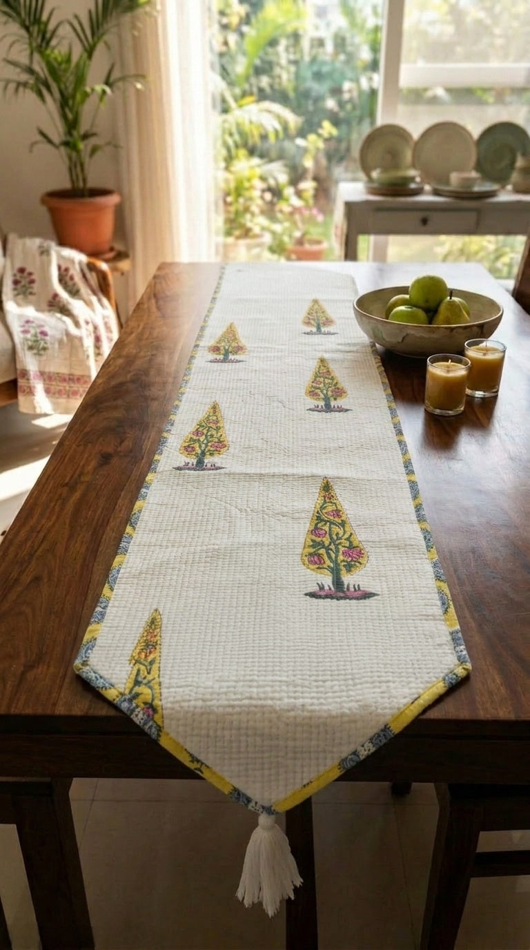TR03- Premium Handblock  Double sided Runner