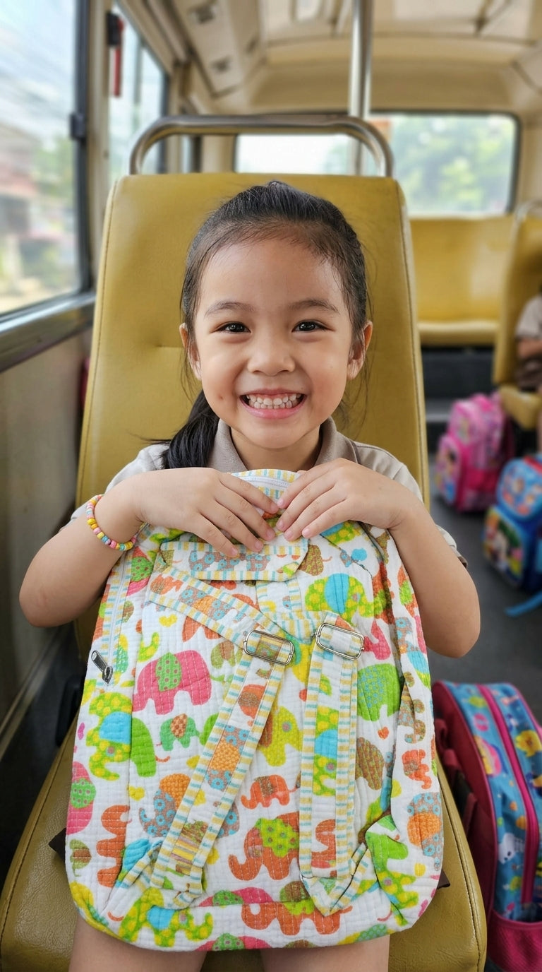 KB-01 Kids Quilted Backpacks