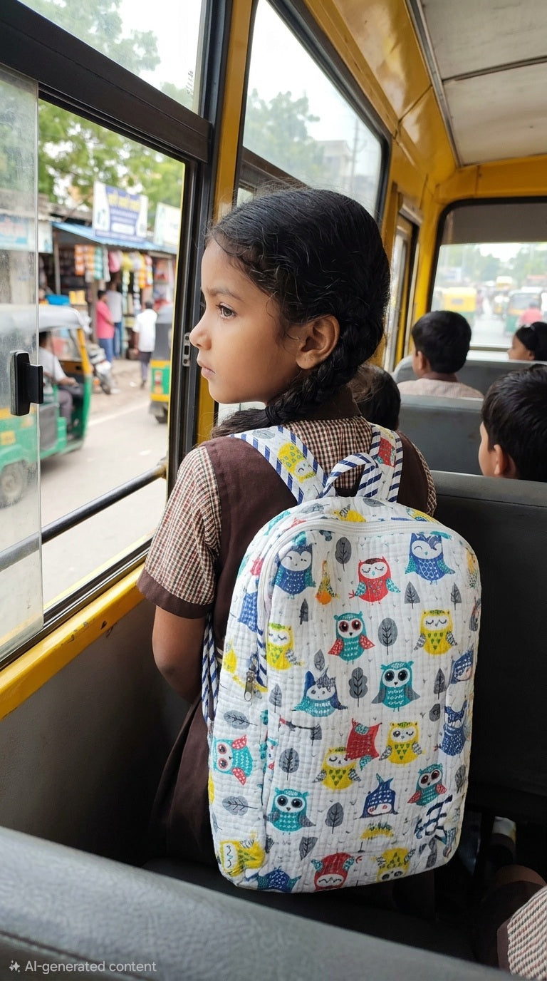 KB03 Kids Quilted Backpacks