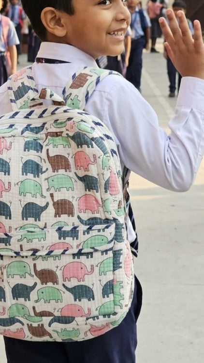 KB02 Kids Quilted Backpacks