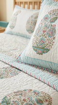 BC01 -Reversible Quilted Cotton Bedcover Set