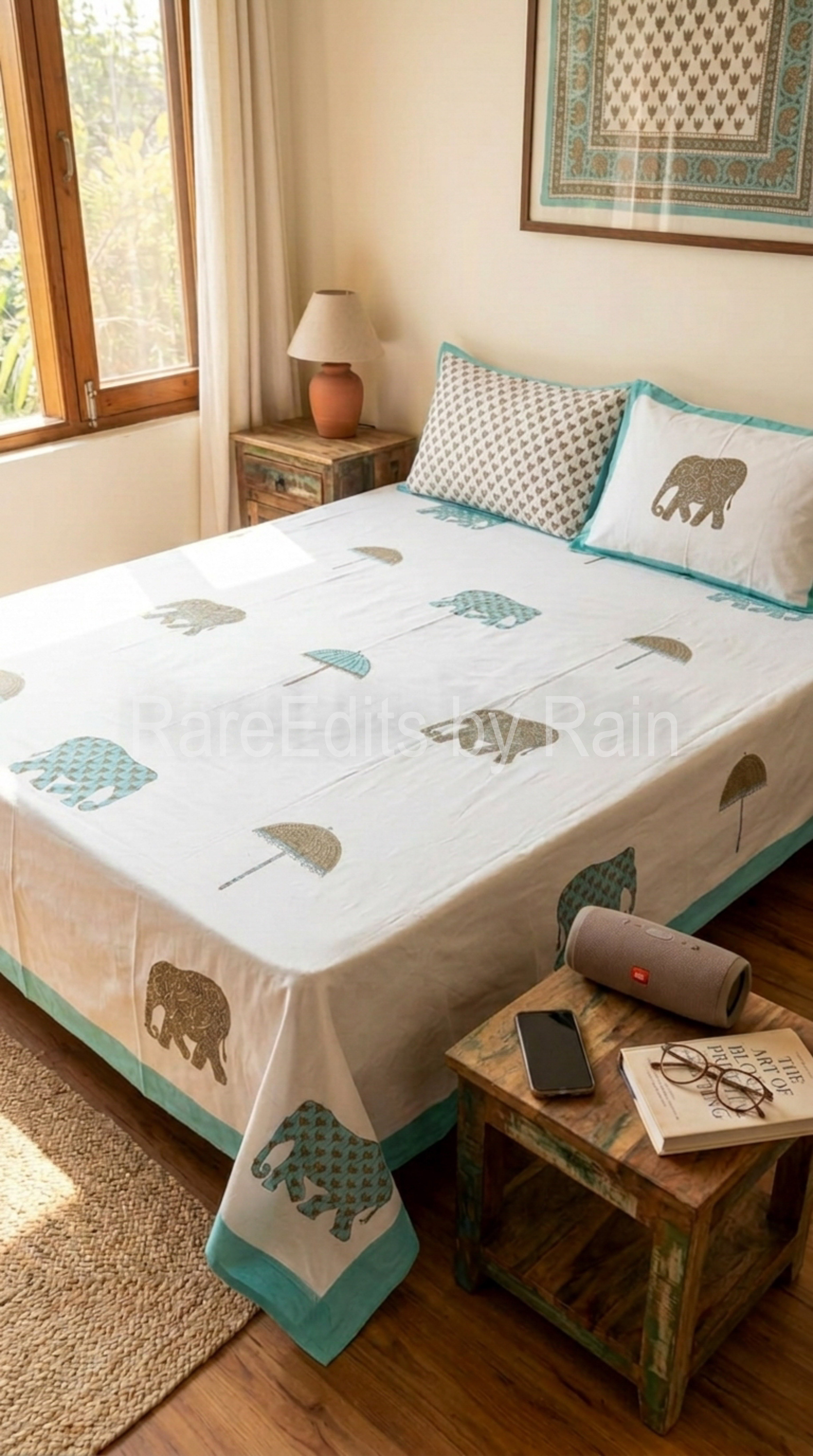PB015-Premium 300TC Percale Bedsheet