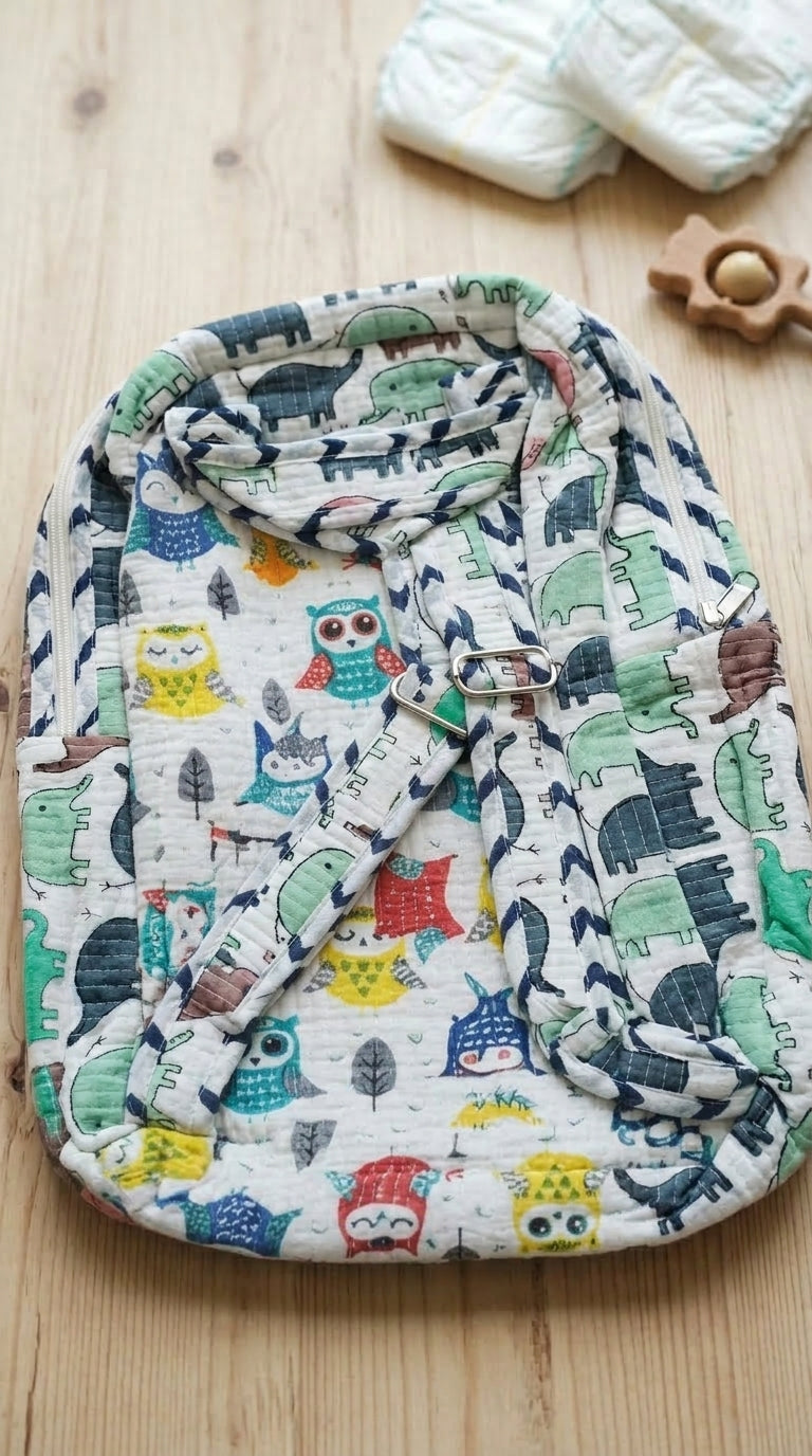 KB03 Kids Quilted Backpacks