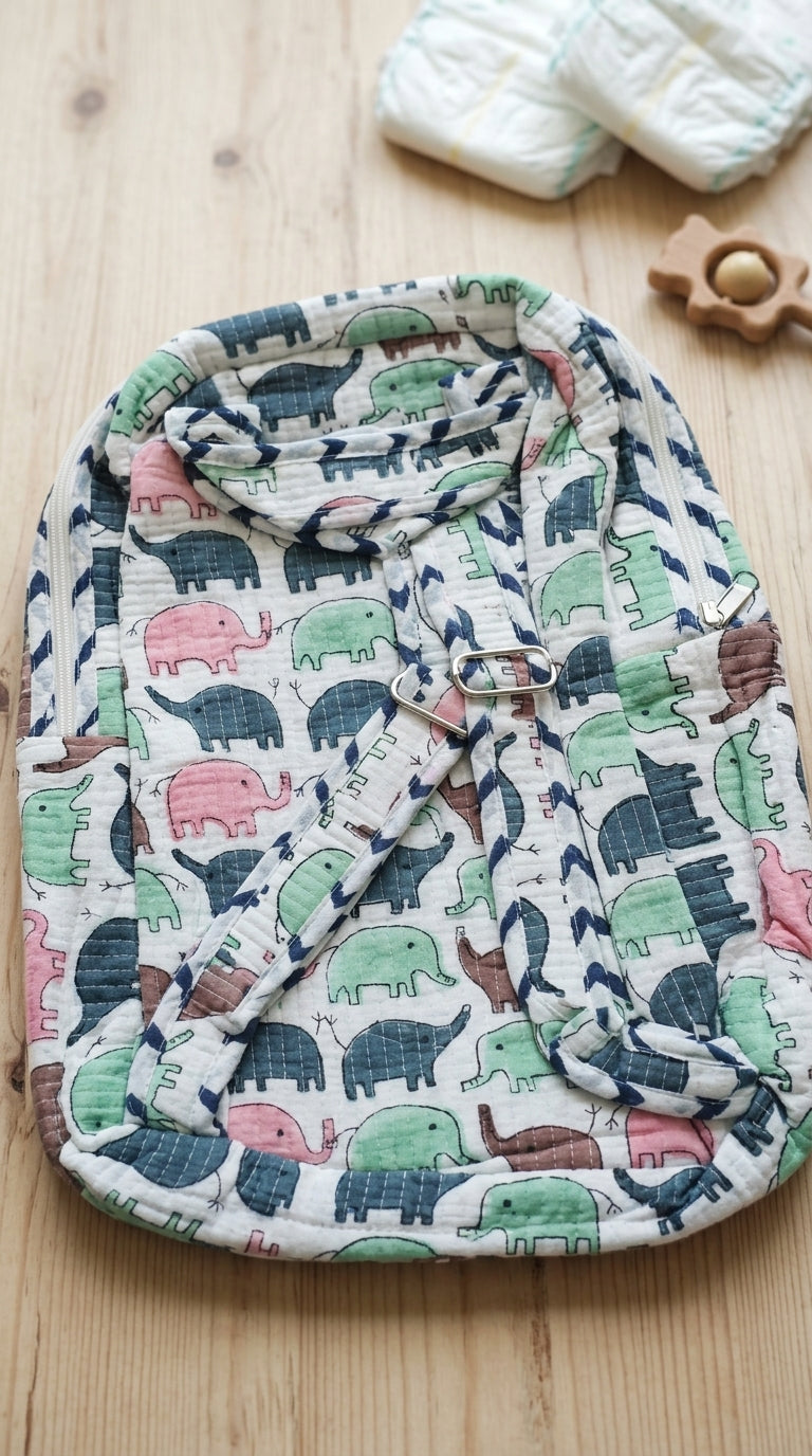 KB02 Kids Quilted Backpacks