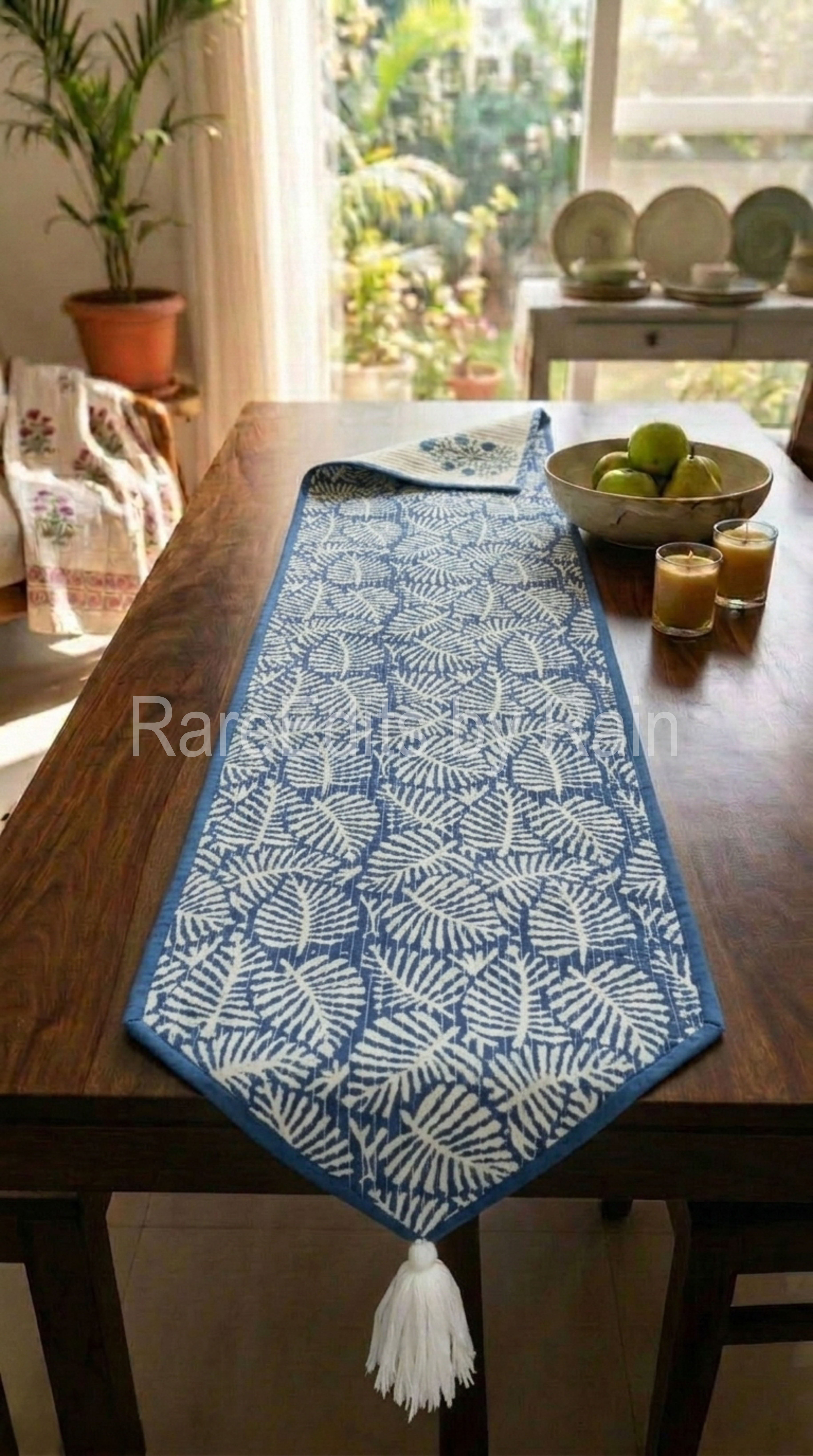 TR05- Premium Handblock  Double sided Runner