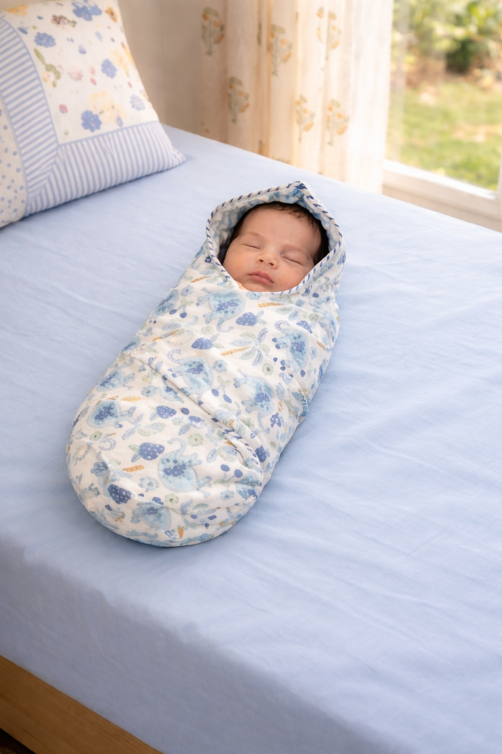 HB04 Handblock Baby  Swaddles