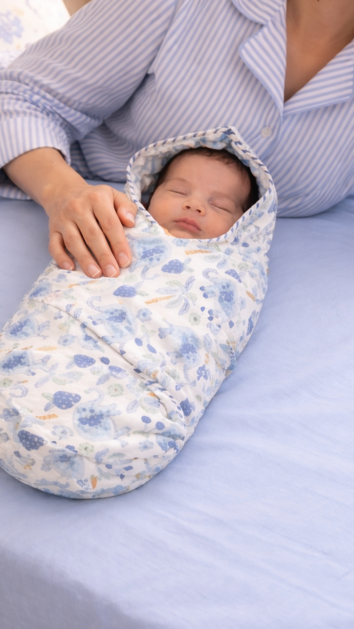 HB04 Handblock Baby  Swaddles